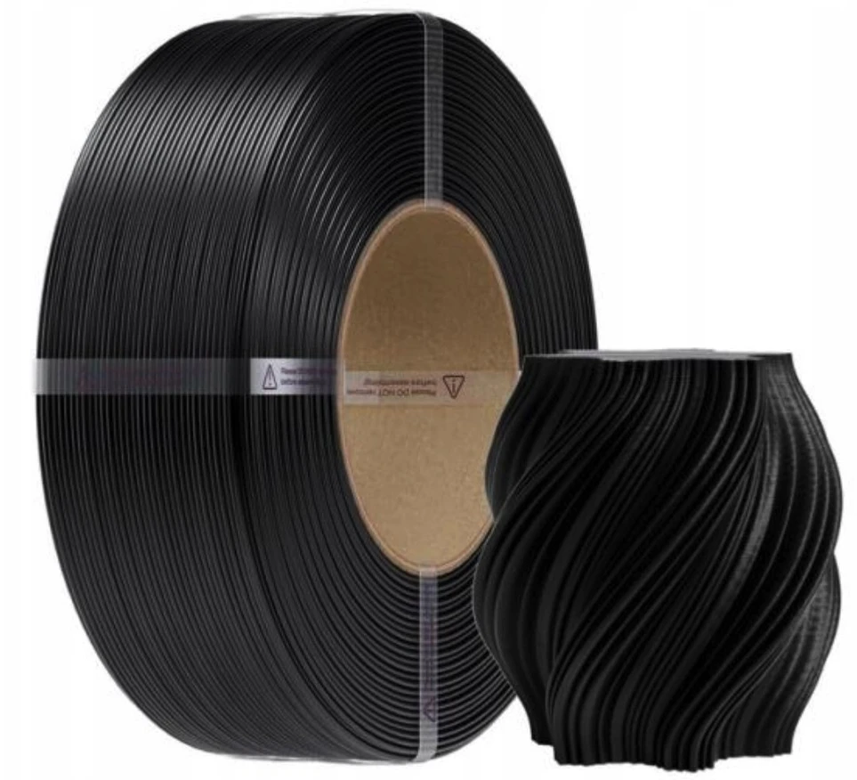 Creality CR-PETG filamento papildymas 1.75 mm 1kg – juodas