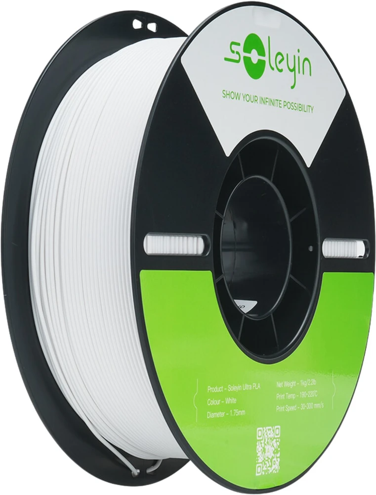 Gija Creality Soleyin Ultra PLA 1.75mm 1kg – balta