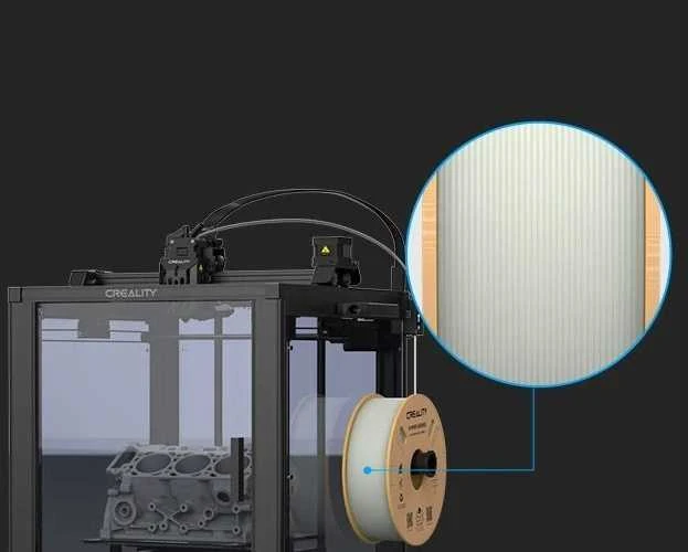 Creality Hyper ABS - 1,75mm - 1kg - Baltas