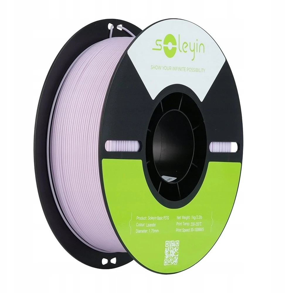 Gija Creality Soleyin Basic PETG 1.75mm 1kg – levandų spalvos
