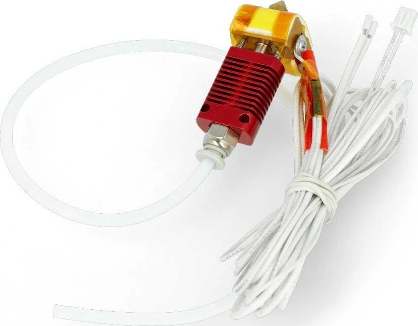 Ender-3 ekstruderio hotend komplektas su laidais