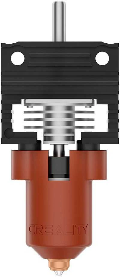Creality Unicorn hotend su ruda danga