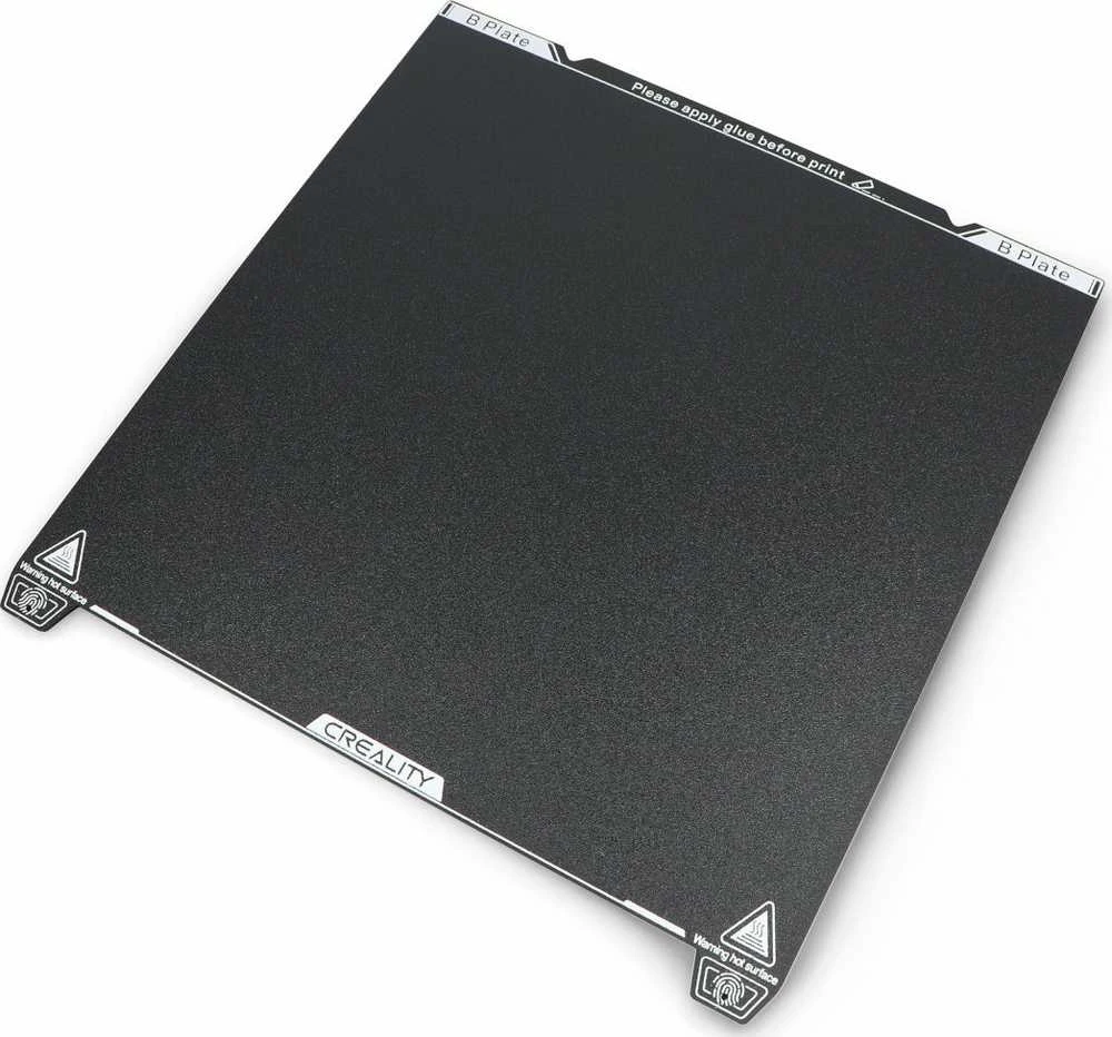 PEI darbo stalo perdanga Creality K1 Max – pridedama su magnetiniu lipduku