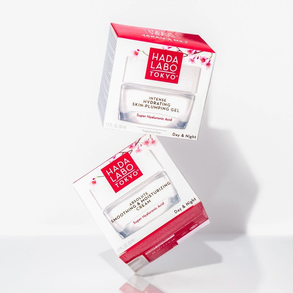 Hada Labo Tokyo Absolute Moisturizing & Smoothing day & Night kreminis veidui, 50 ml