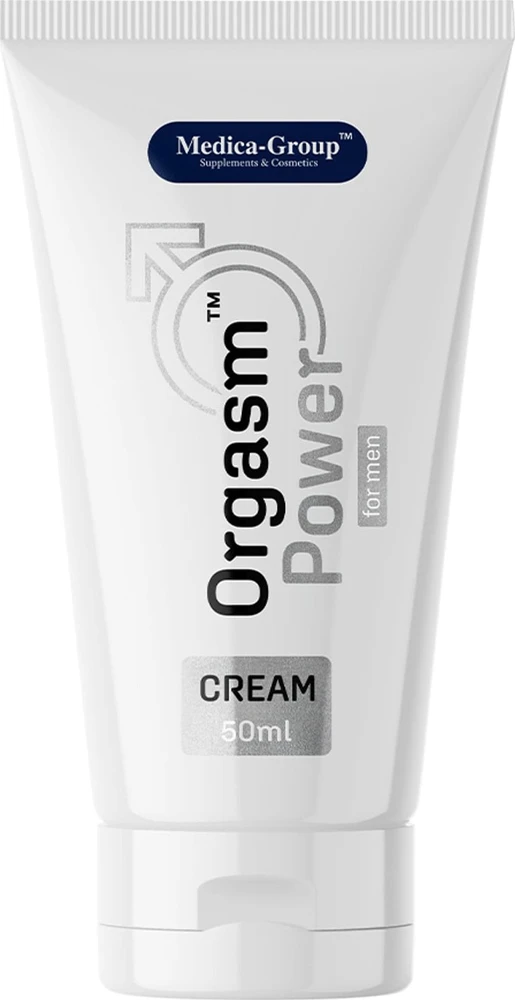 Medica Group Orgasm Power for Men Kreminis intymus kremas stipriai ir ilgai erekcijai 50ml