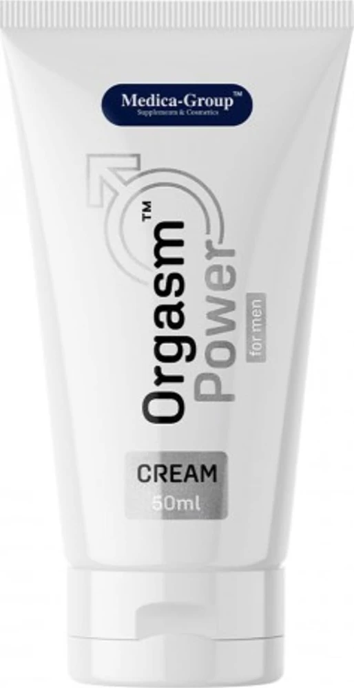 Medica Group Orgasm Power for Men Kreminis intymus kremas stipriai ir ilgai erekcijai 50ml