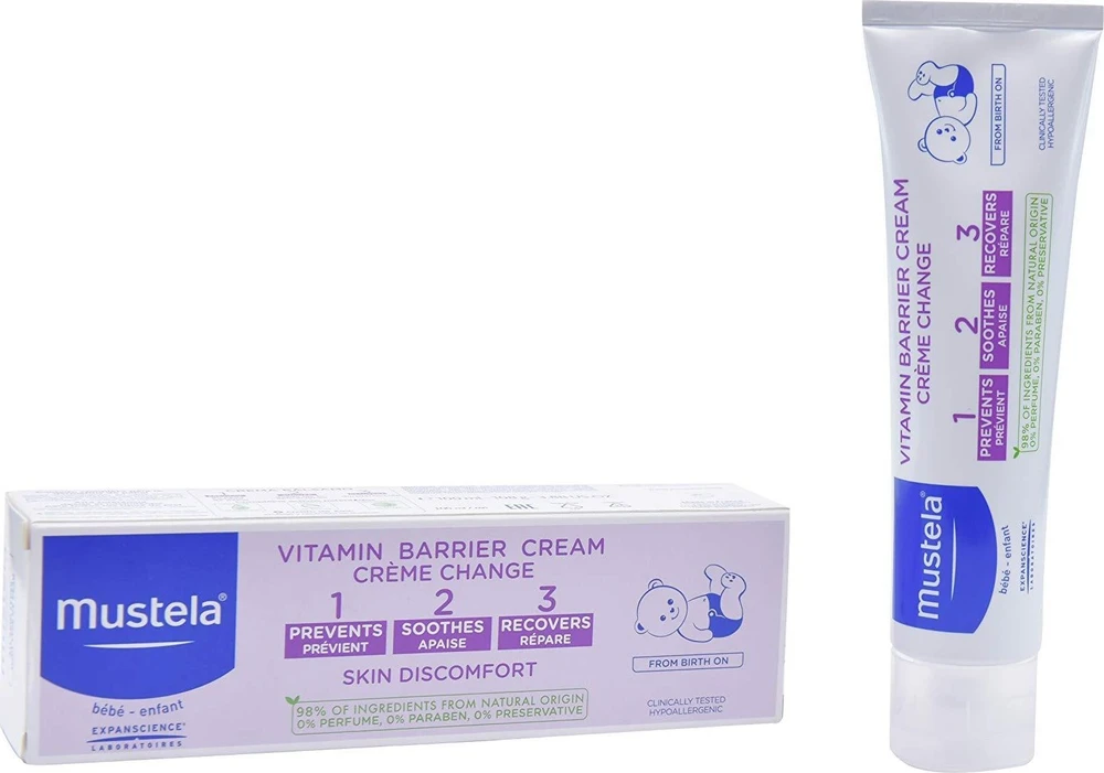 Mustela Vitamin Barrier kremas, 100 ml