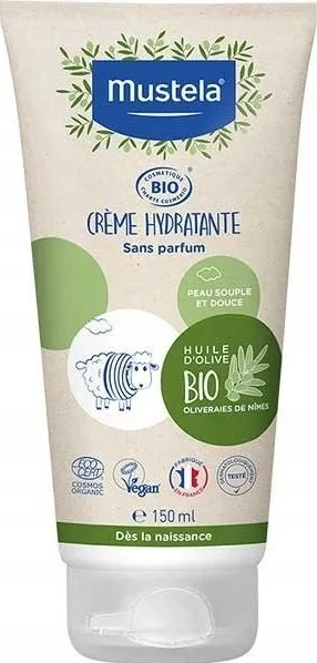 Mustela Bio Hydrating Kreminis dieninis kremas, 150 ml