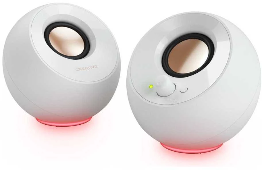 Kompiuterio kolonėlės Creative Pebble SE Balta