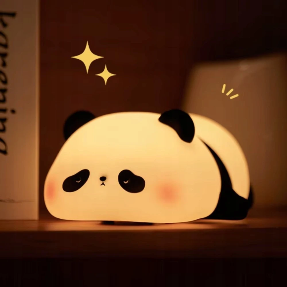 Creative LED LEMPUTĖ PANDA SILIKONINĖ 1W VAIKAMS