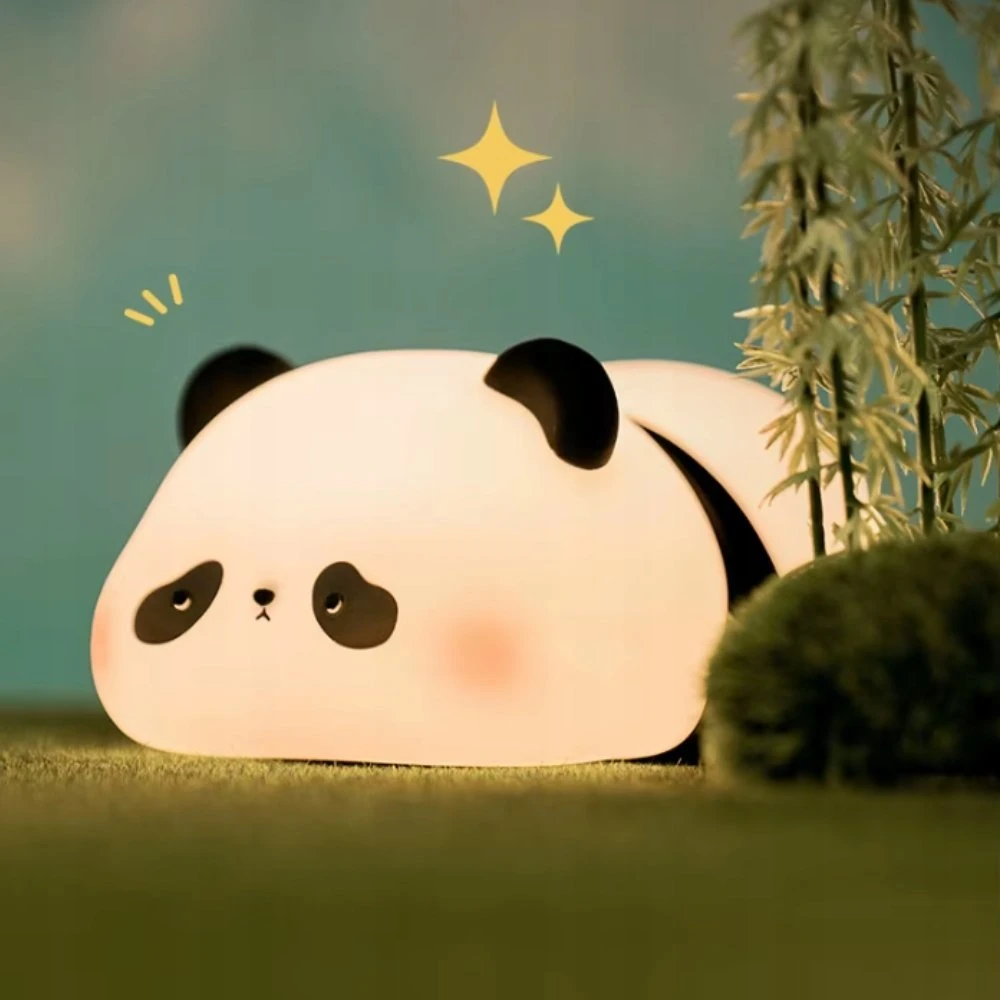 Creative LED LEMPUTĖ PANDA SILIKONINĖ 1W VAIKAMS