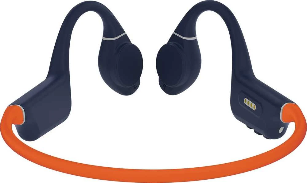 Creative ausinės belaidės Outlier Free Pro Plus oranžinės spalvos Bluetooth 5.3
