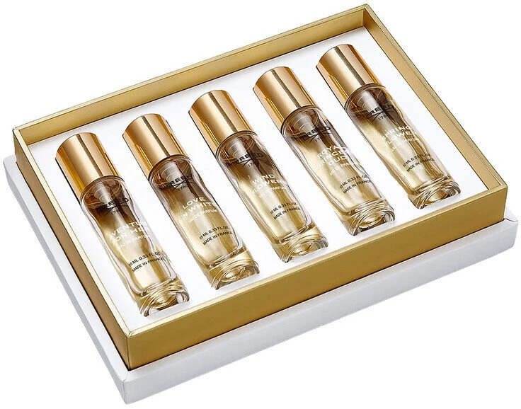 Creed rinkinys: Aventus, Eau De Parfum, moterims, 10 ml + Love in Baltas, Eau De Parfum, moterims, 10 ml + Wind Flowers, Eau De Parfum, moterims, 10 ml + Royal Princess Oud, Eau De Parfum, moterims, 10 ml + Spring Flower, Eau De Parfum, moterims, 10 ml Fo