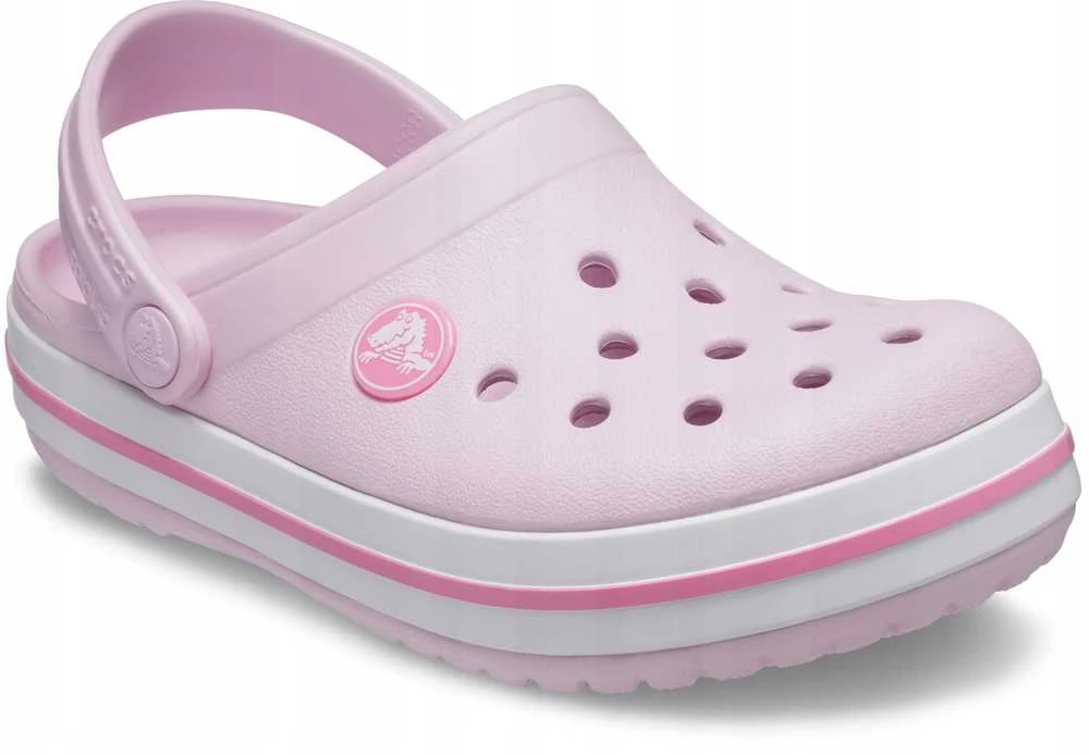 Chodaki vaikams Crocs Kids Crocband Clog rožinė 207006 6GD (34-35)