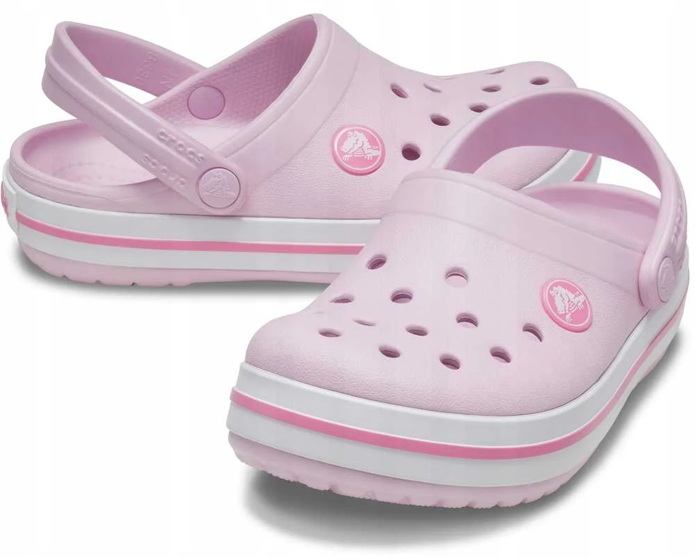 Chodaki vaikams Crocs Kids Crocband Clog rožinė 207006 6GD (34-35)