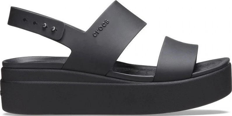 Sandalai moterims Crocs Brooklyn Low Wedge smėlio sp. 206453 2EL (41-42)