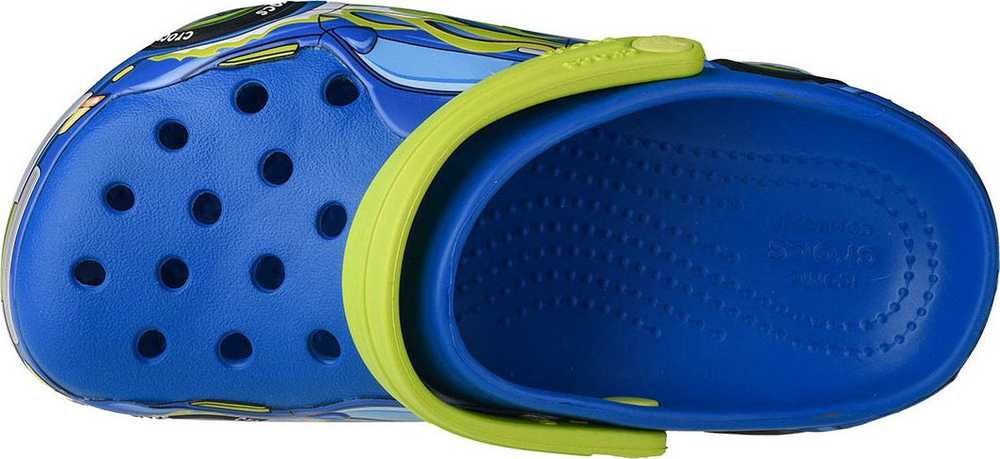Vaikiškos klumpės Crocs Fun Lab Truck Band, mėlynos