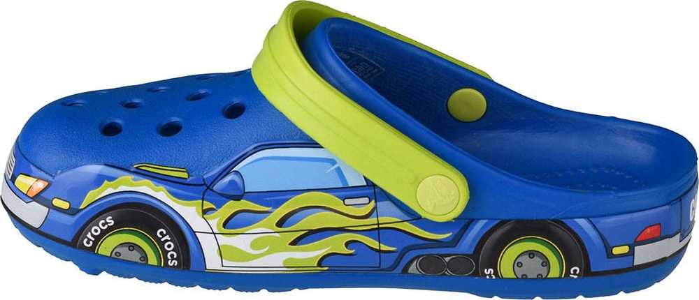 Vaikiškos klumpės Crocs Fun Lab Truck Band, mėlynos