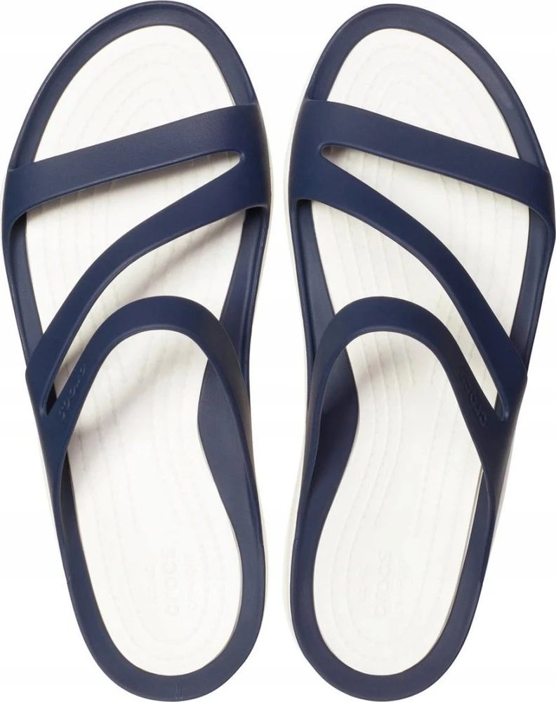 Moteriškos šlepetės Crocs Swiftwater Sandal, tamsiai mėlynos