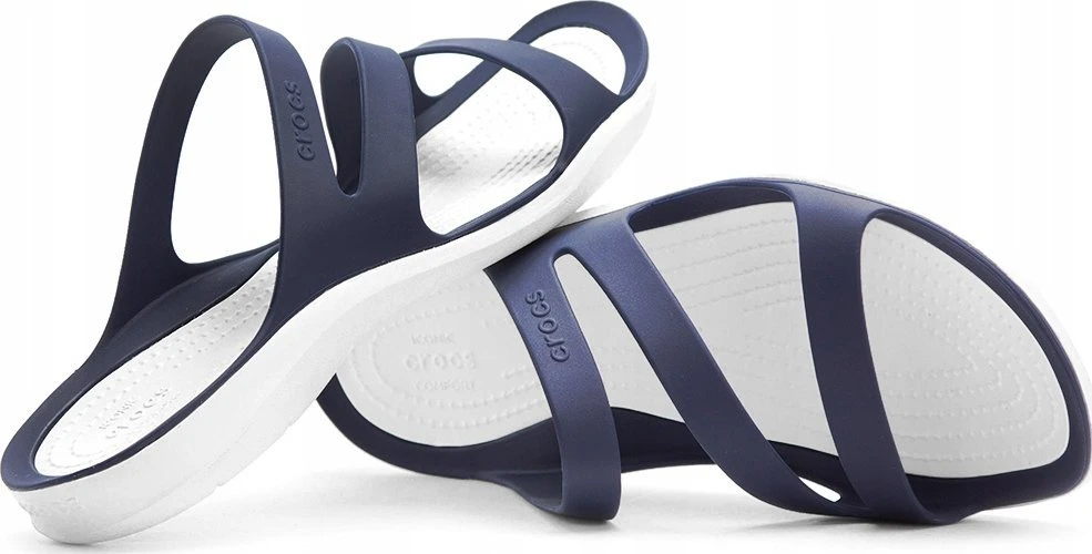 Moteriškos šlepetės Crocs Swiftwater Sandal, tamsiai mėlynos