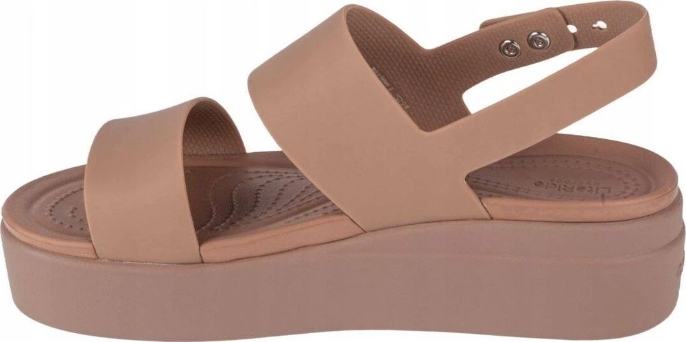 Sandalai moterims Crocs Brooklyn Low Wedge smėlio sp. 206453 2EL (36-37)