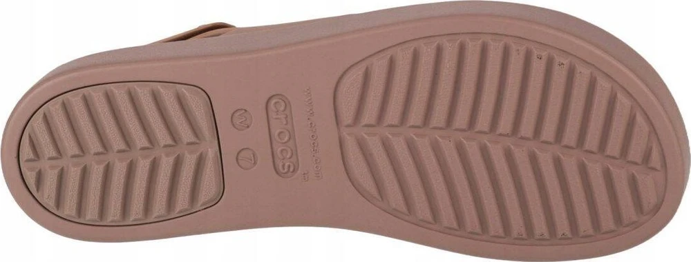 Sandalai moterims Crocs Brooklyn Low Wedge smėlio sp. 206453 2EL (36-37)