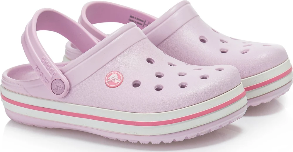 Chodaki vaikams Crocs Kids Crocband Clog rožinė 207006 6GD (33-34)