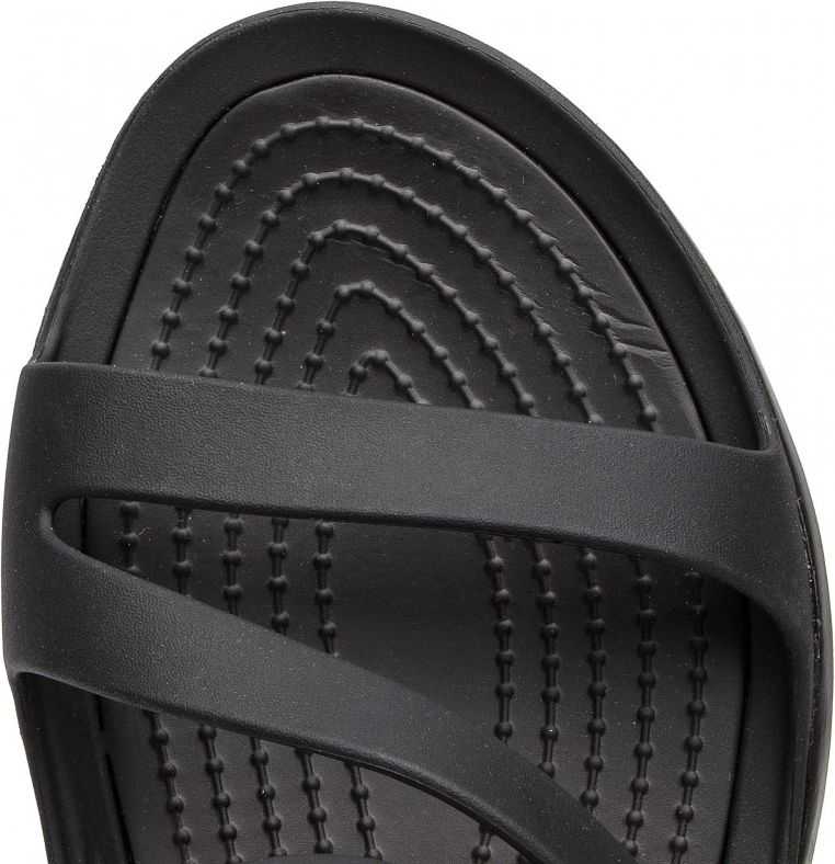 Moteriškos šlepetės Crocs Swiftwater Sandal, juodos