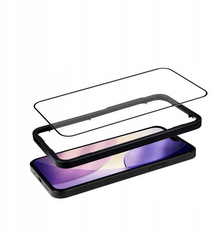 Crong 3D Armour Glass - Apsauginis stiklas Apple iPhone 17 + Installation Frame
