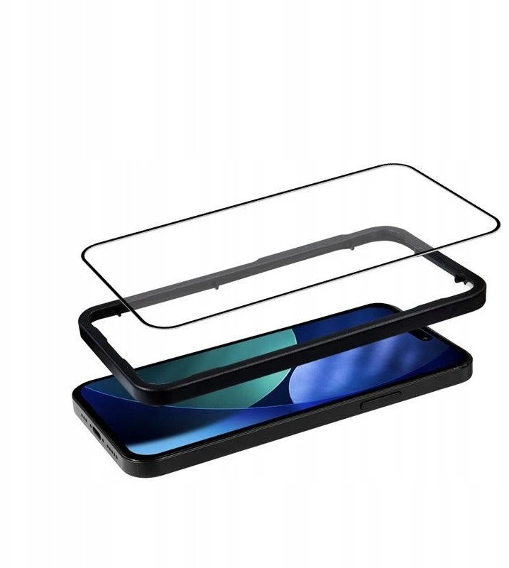 Crong 3D Armour Glass - Apsauginis stiklas Apple iPhone 17 Pro Max + Installation Frame