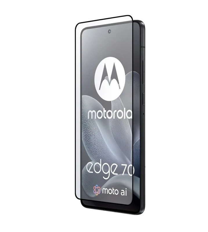 Apsauginis stiklas Motorola Edge 70 5G, juodas rėmelis, Crong