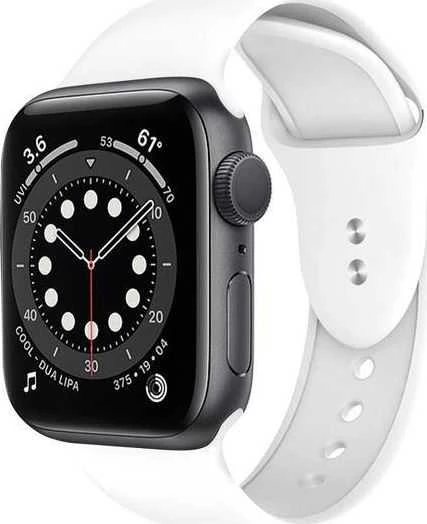 Crong Liquid – apyrankė skirta Apple Watch 38/40/41/42 mm baltas