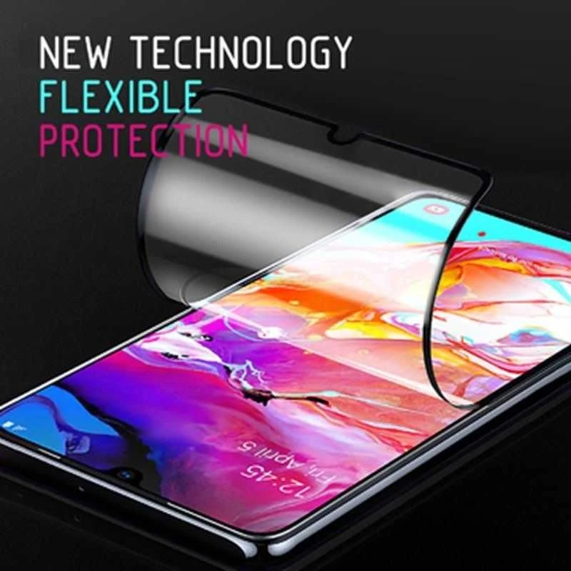 Crong 7D Nano Flexible Glass – Full Coverage Hybrid Screen Protector 9H Nokia 3.1