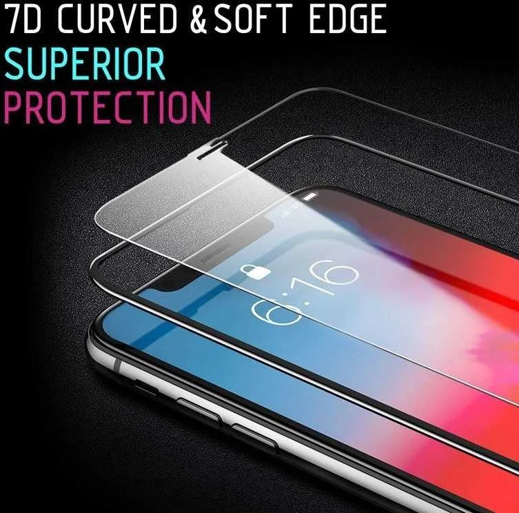 Crong 7D Nano Flexible Glass – Full Coverage Hybrid Screen Protector 9H Nokia 3.1