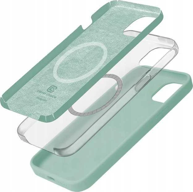 Crong Color Cover Magnetic - dėklas skirtas Apple iPhone 15 MagSafe Mint