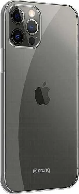 Crong Crystal Slim Cover - Protective dėklas skirtas Apple iPhone 12 / Apple iPhone 12 Pro clear