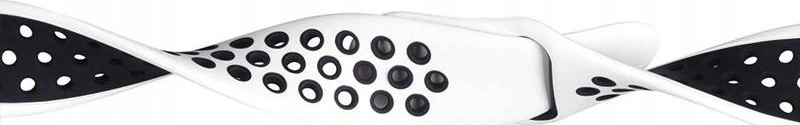 Crong Duo Sport - apyrankė skirta Apple Watch 38/40/41/42 mm baltas/juodas