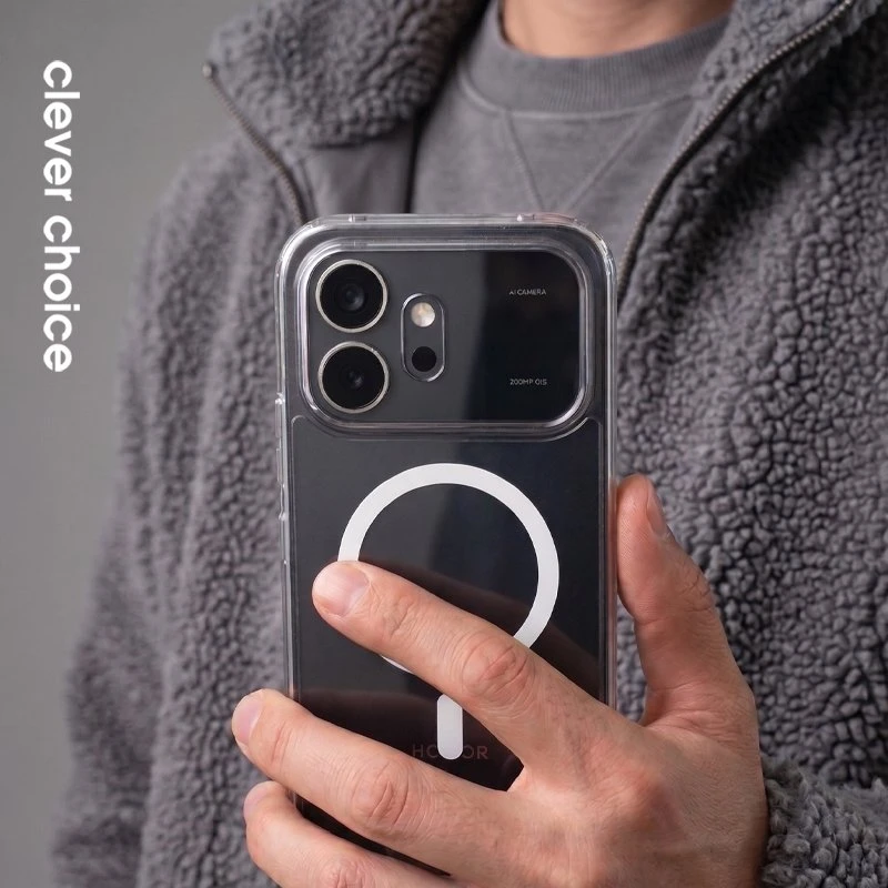Permatomas „MagSafe“ dėklas „Honor 600 5G“, Crong