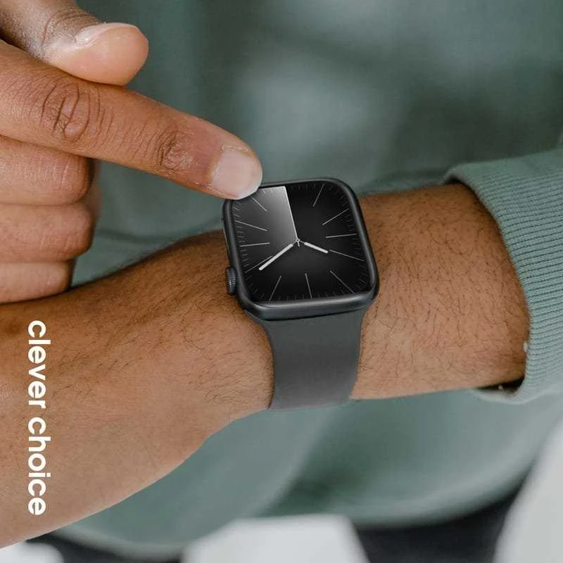 Crong Liquid – apyrankė skirta Apple Watch 44/45/46/49 mm graphite