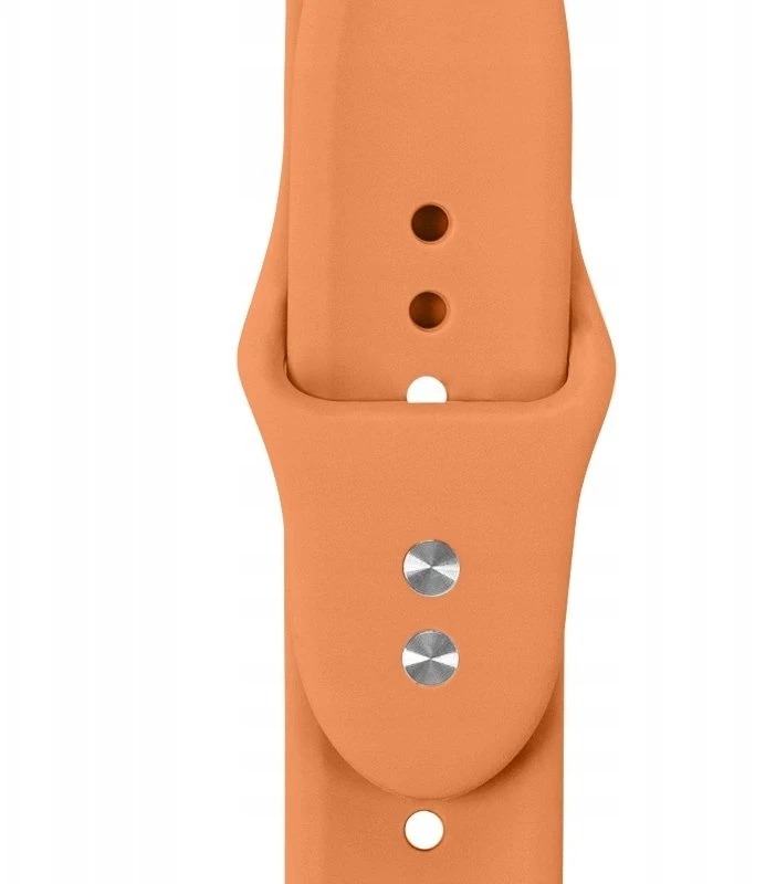 Crong Crong Liquid - „Apple Watch“ 38/40/41/42 mm dirželis (oranžinis)