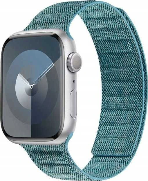 Crong Melange – Magnetic apyrankė skirta Apple Watch 38/40/41/42 mm turquoise mélange
