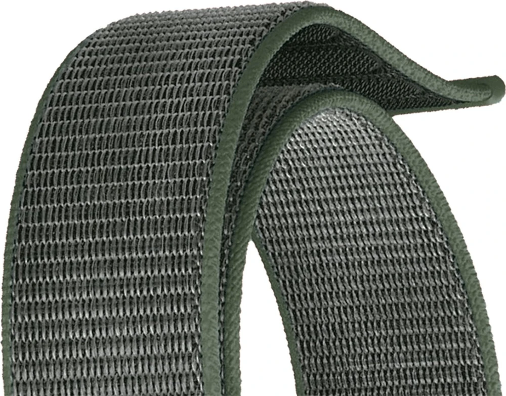 „Crong Nylon“ – „Apple Watch Sport Band“ 38/40/41/42 mm (karinis žalias)