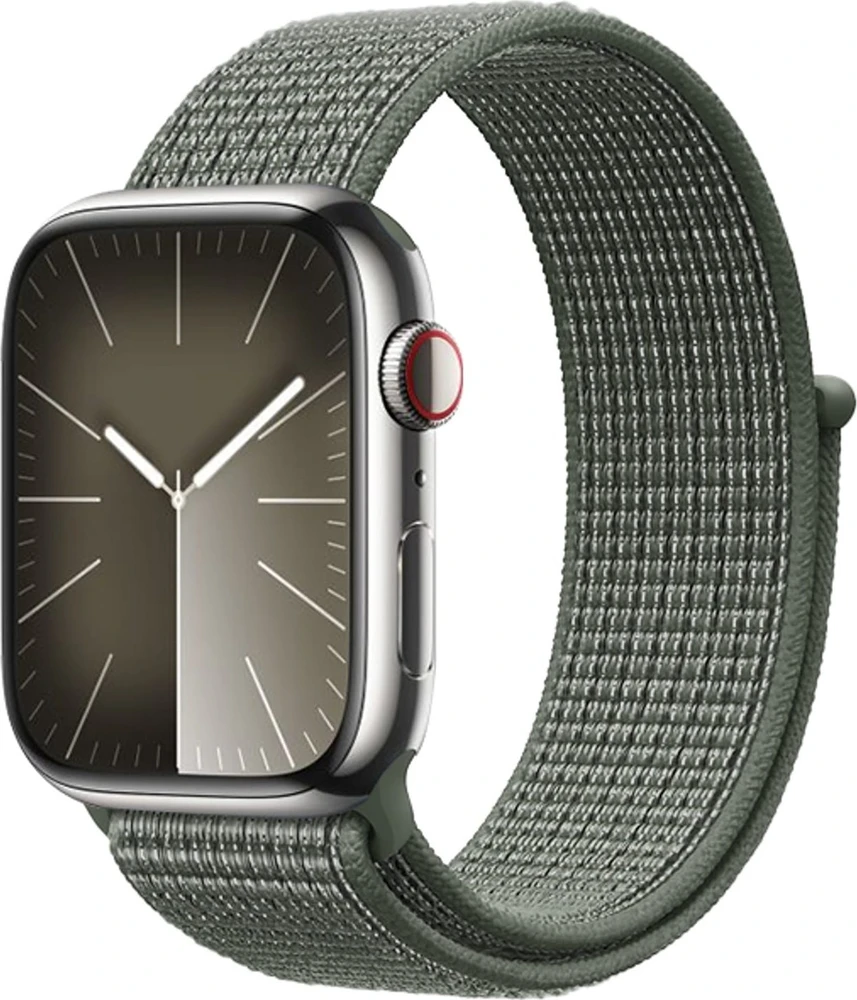 „Crong Nylon“ – „Apple Watch Sport Band“ 38/40/41/42 mm (karinis žalias)