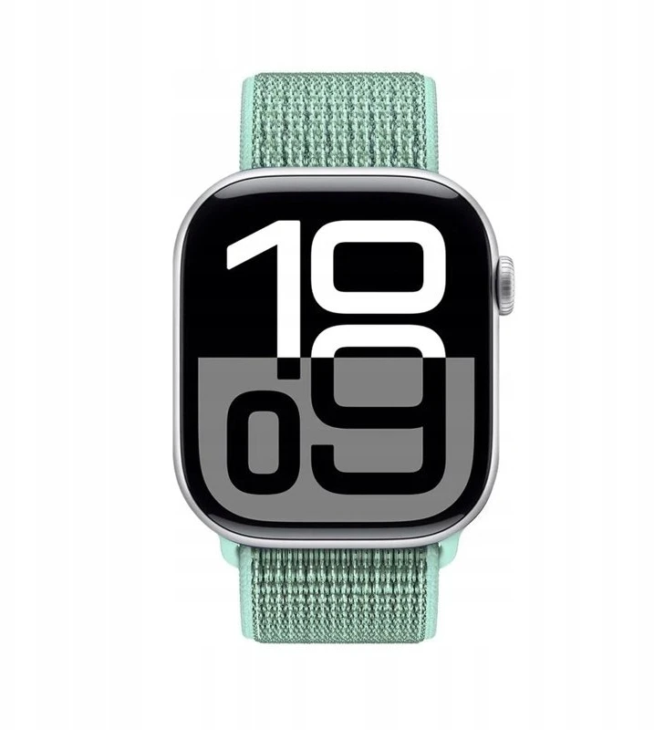 Crong Crong Nylon – Sportinis dirželis Apple Watch 38/40/41/42 mm (Atlantic Žalias)