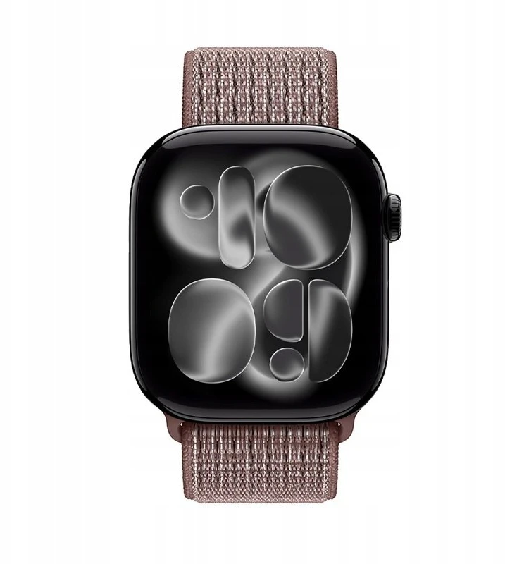 Crong Crong Nylon – Sportinis dirželis Apple Watch 38/40/41/42 mm (Smokey Mauve)