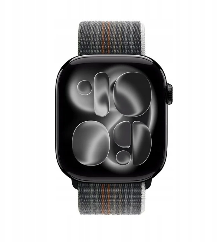 Crong Crong Nylon – sportinis dirželis Apple Watch 44/45/46/49 mm (Midnight Run)