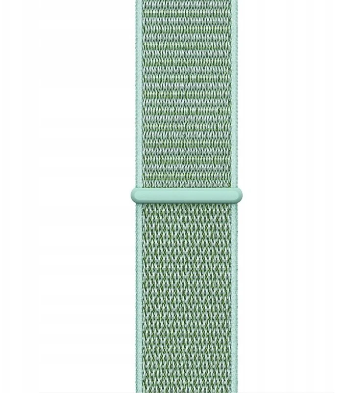 Crong Crong Nylon – Sportinis dirželis Apple Watch 38/40/41/42 mm (Atlantic Žalias)