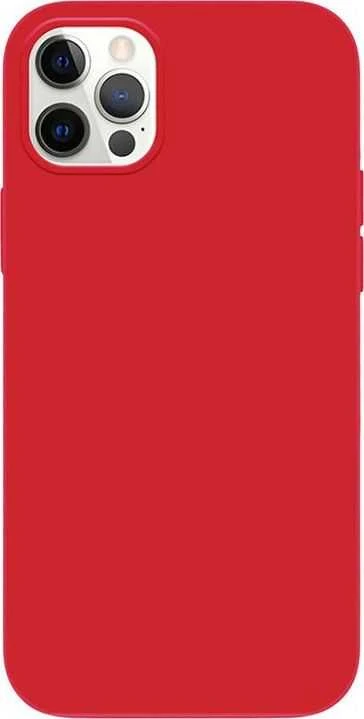 Crong Color Cover - Flexible dėklas skirtas Apple iPhone 12 Pro Max Raudona