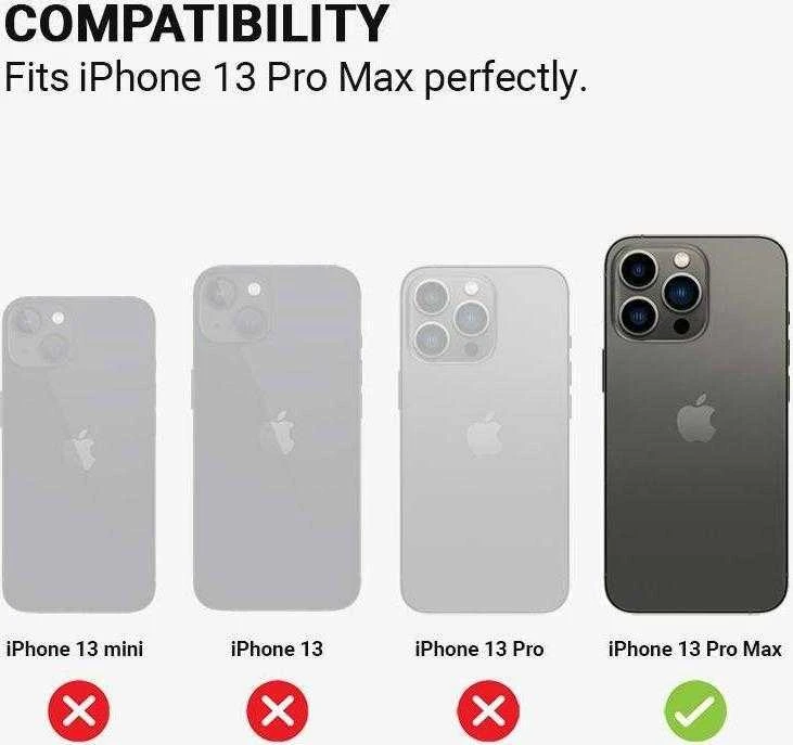 Crong Color Cover Magnetic dėklas skirtas Apple iPhone 13 Pro Max Navy Mėlyna