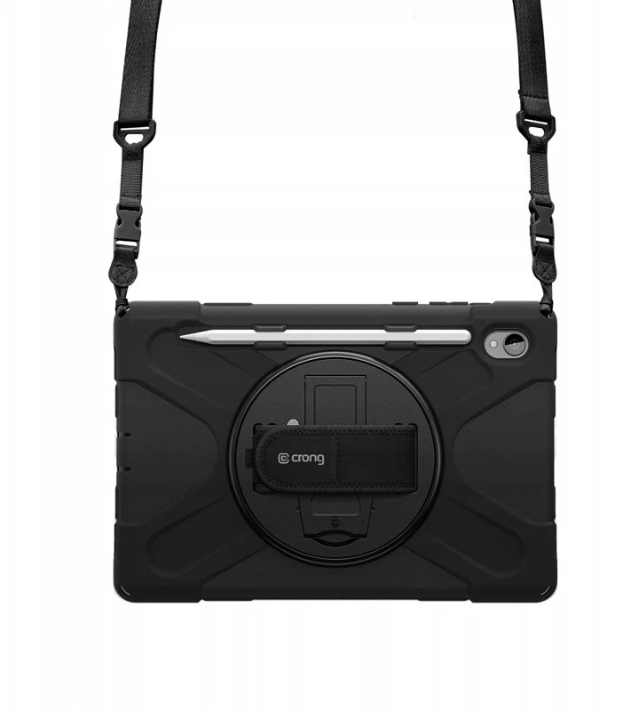 Crong Defender Plus – Rugged dėklas Samsung Galaxy Tab S11 11” juodos spalvos